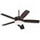 52" Journey Bronze and Alabaster LED Ceiling Fan