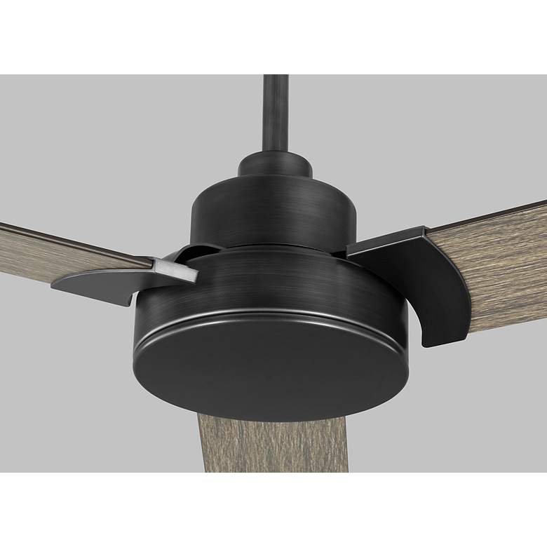 Image 3 52" Jovie Aged Pewter Indoor/Outdoor Ceiling Fan with Wall Control more views