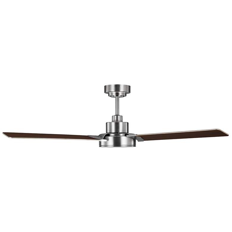 Image 2 52" Jovie Brushed Steel Indoor/Outdoor Ceiling Fan with Wall Control more views