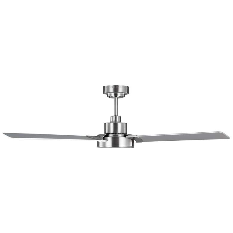 Image 3 52" Jovie Brushed Steel Indoor/Outdoor Ceiling Fan with Wall Control more views