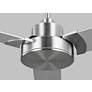 5_52" Jovie Brushed Steel Indoor/Outdoor Ceiling Fan with Wall Control more views