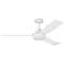 52" Jovie Matte White Indoor/Outdoor Ceiling Fan with Wall Control