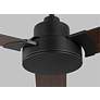 3_52" Jovie Midnight Black Indoor/Outdoor Ceiling Fan with Wall Control more views