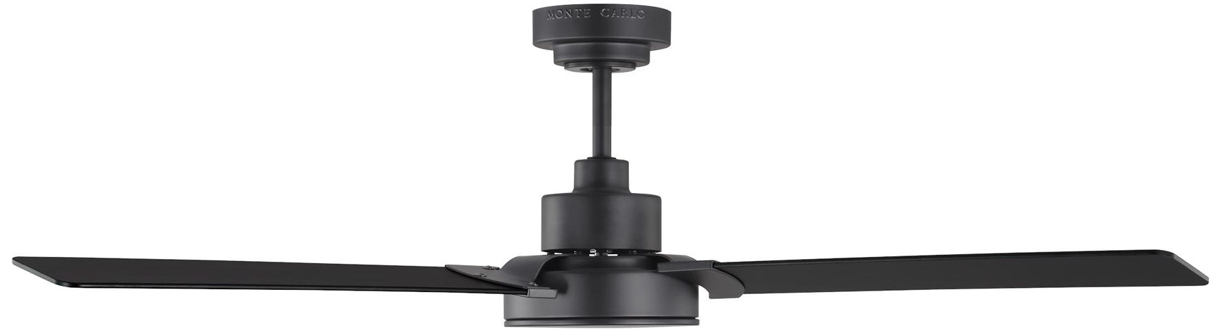 Image 4 52" Jovie Midnight Black Indoor/Outdoor Ceiling Fan with Wall Control more views