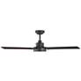 5_52" Jovie Midnight Black Indoor/Outdoor Ceiling Fan with Wall Control more views