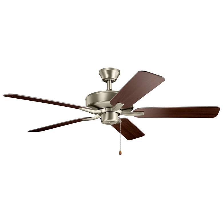 Image 2 52" Kichler Basics Pro Brushed Nickel Ceiling Fan