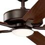 52" Kichler Basics Pro Designer Bronze LED Ceiling Fan