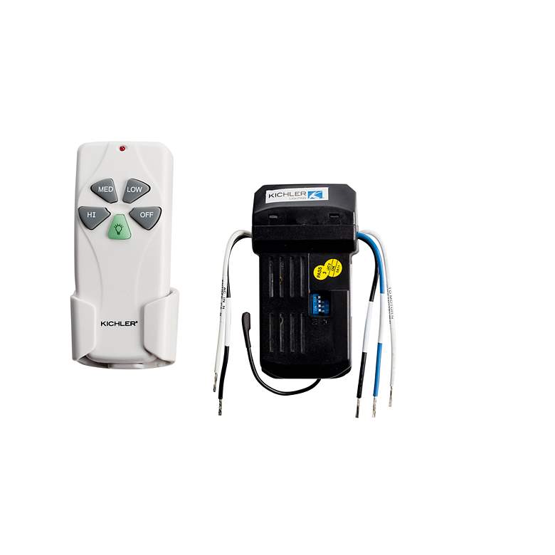 Image 2 52" Kichler Basics Pro Designer White LED Ceiling Fan more views