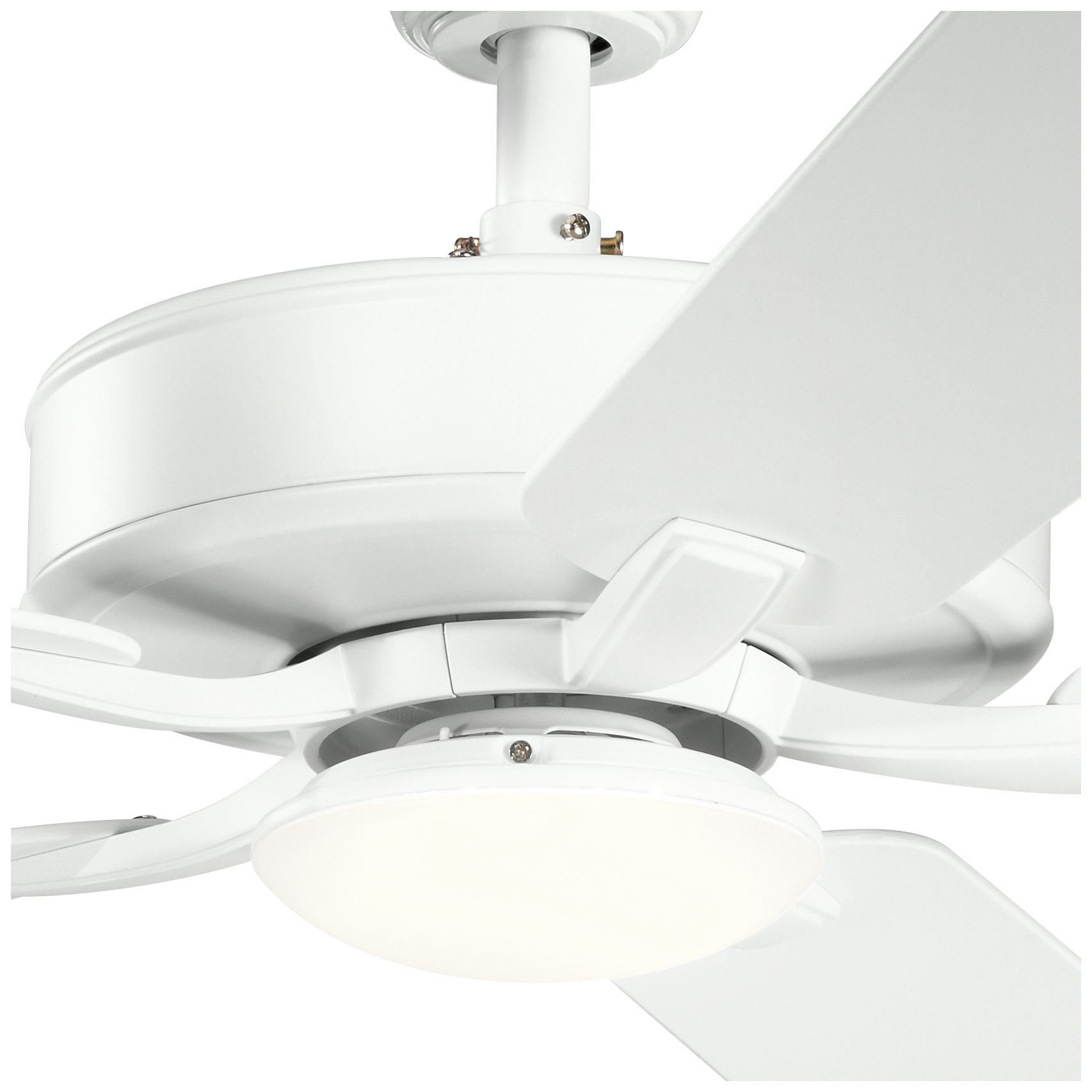 Image 7 52" Kichler Basics Pro Designer White LED Ceiling Fan more views