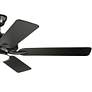 52" Kichler Basics Pro LED 5-Blade Satin Black Indoor Ceiling Fan