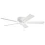 52" Kichler Basics Pro Legacy White Finish Indoor Fan with Pull Chain