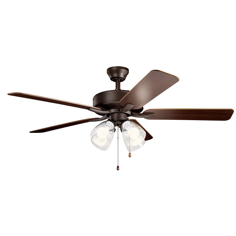 Image 2 52" Kichler Basics Pro Premier Satin Bronze LED Ceiling Fan more views