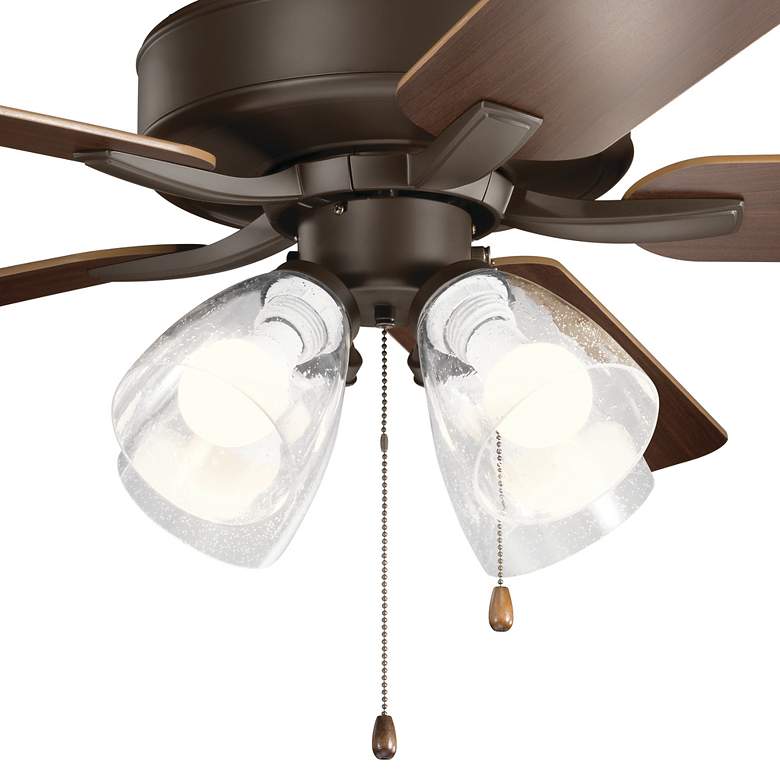 Image 4 52" Kichler Basics Pro Premier Satin Bronze LED Ceiling Fan more views