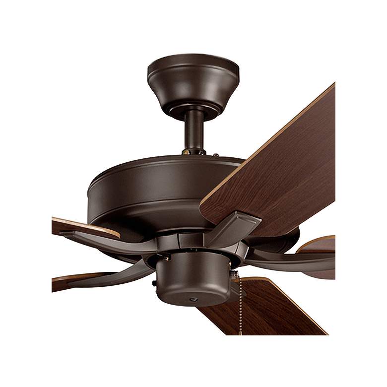 Image 2 52 inch Kichler Basics Pro Satin Natural Bronze Ceiling Fan more views