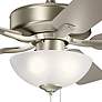52" Kichler Basics Pro Select Brushed Nickel Fan with Pull Chain