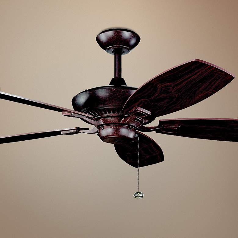 Image 1 52 inch Kichler Canfield Tannery Bronze ENERGY STAR Ceiling Fan