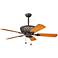 52" Kichler Cortez Tannery Bronze Ceiling Fan