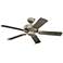 52" Kichler Enduro Climates Silver Outdoor Ceiling Fan