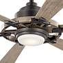 52" Kichler Gentry Lite Anvil Iron LED Ceiling Fan with Remote