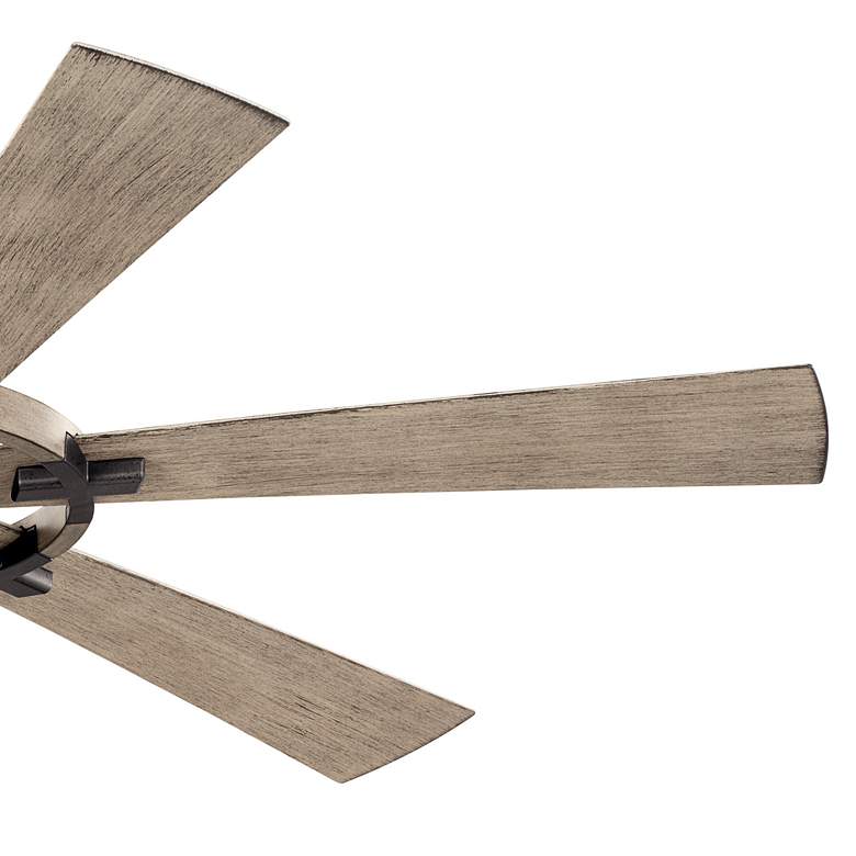 Image 6 52 inch Kichler Gentry Lite Anvil Iron LED Ceiling Fan with Remote more views