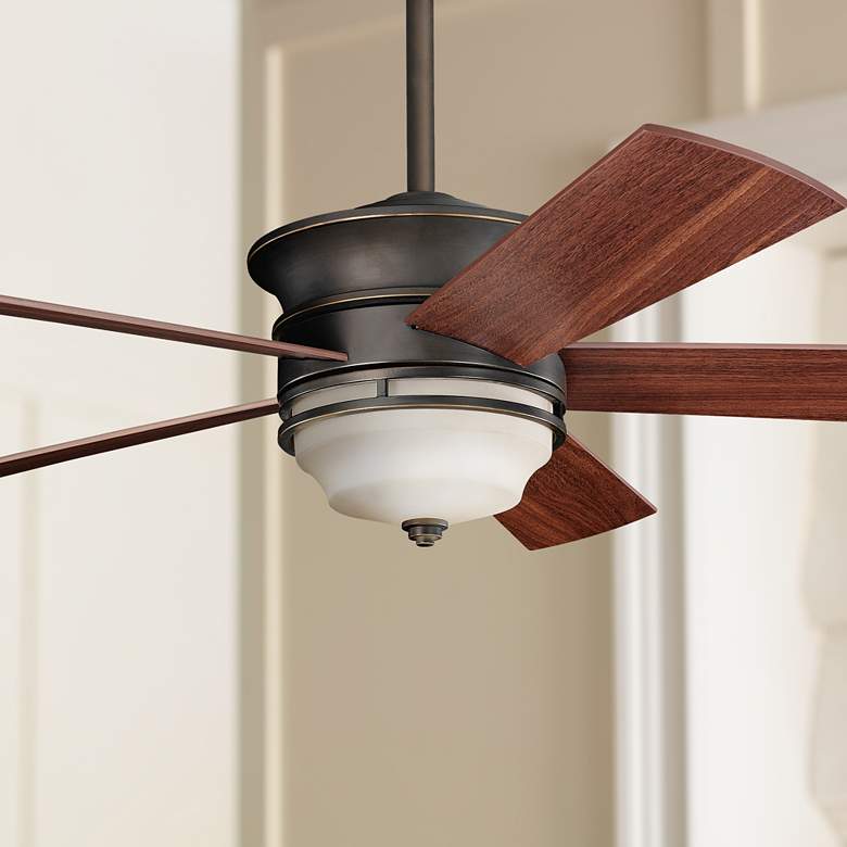Image 1 52" Kichler Hendrik Olde Bronze Ceiling Fan