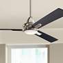 52" Kichler Kosmus Brushed Stainless Steel LED Ceiling Fan with Remote