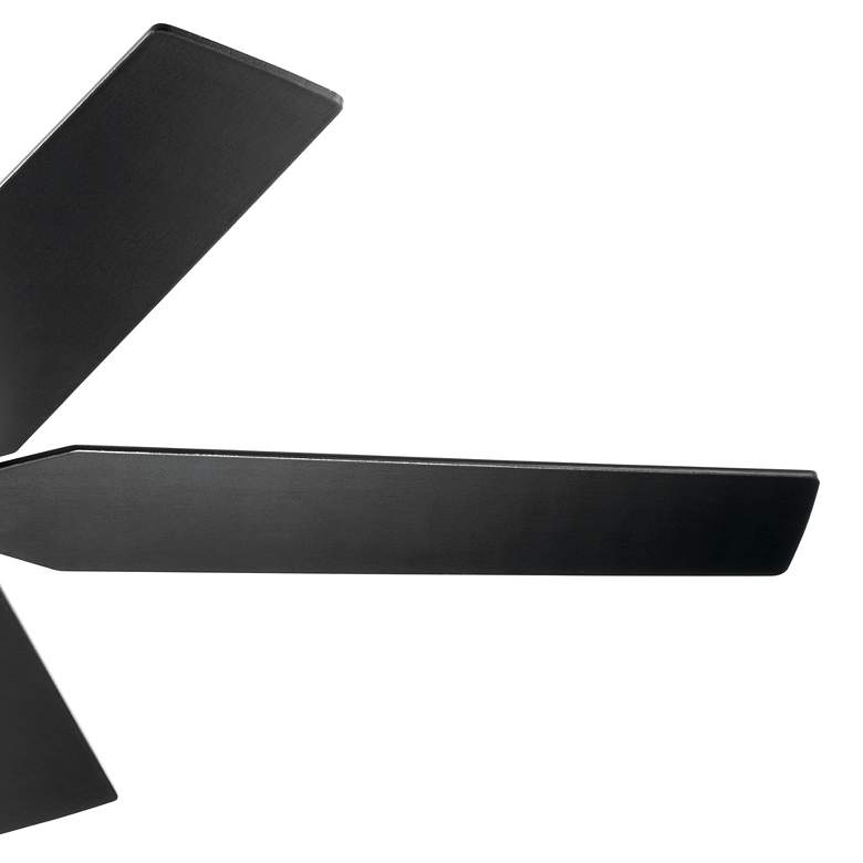 Image 6 52" Kichler Maeve Satin Black LED Ceiling Fan with Remote more views