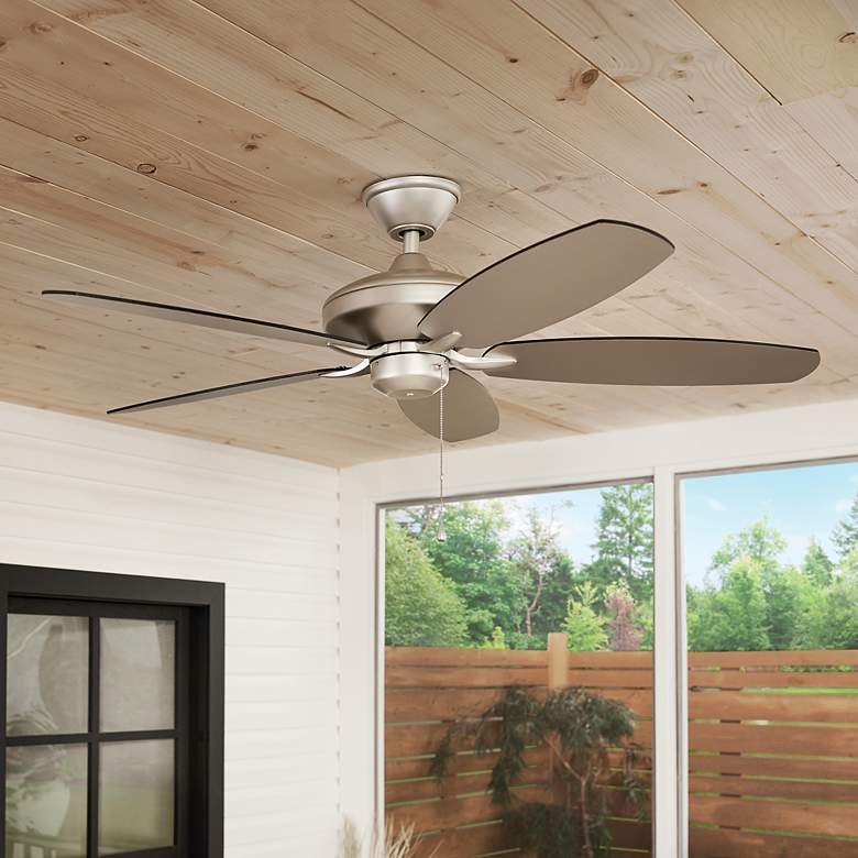 Image 7 52" Kichler Renew Brushed Nickel Ceiling Fan more views