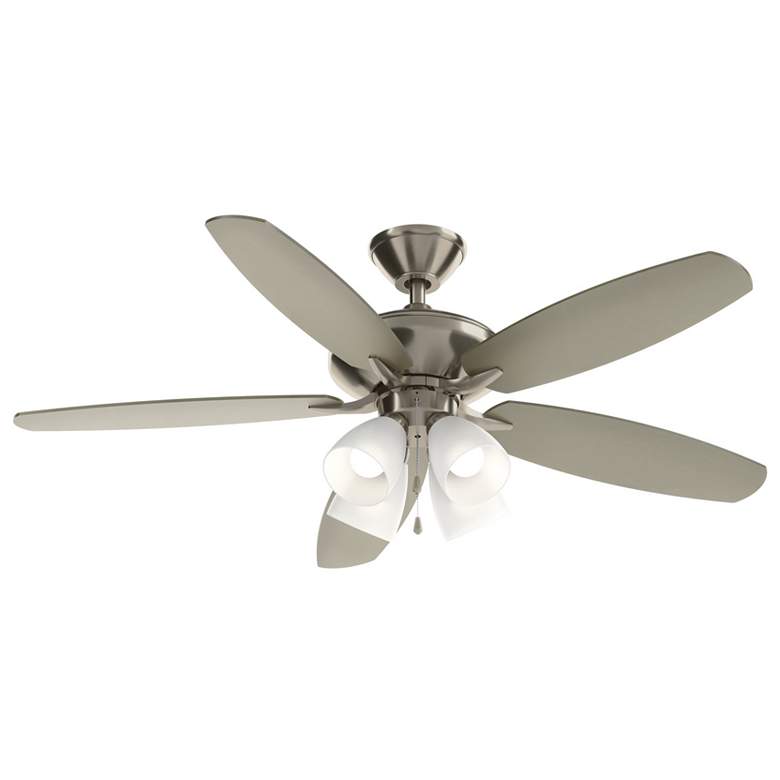 Image 3 52" Kichler Renew Brushed Steel LED Ceiling Fan