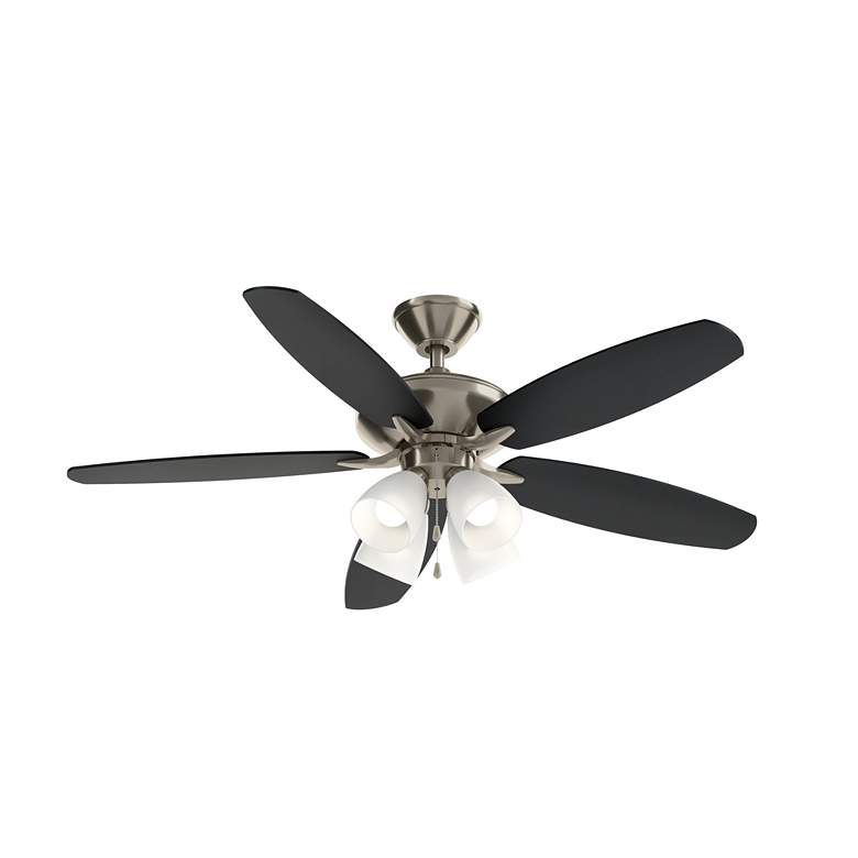 Image 5 52" Kichler Renew Brushed Steel LED Ceiling Fan more views