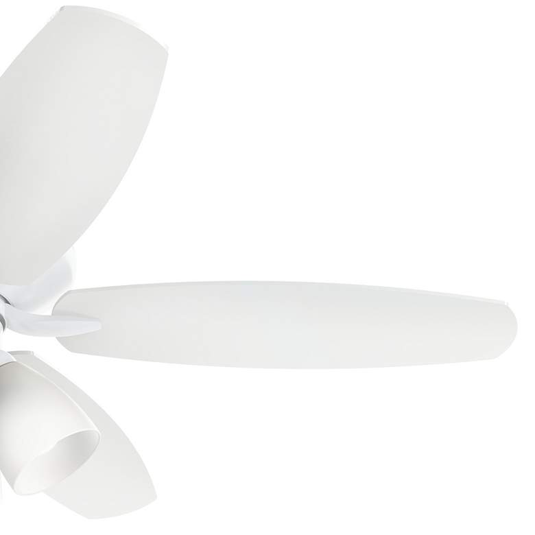 Image 6 52" Kichler Renew Mattte White LED Pull Chain Ceiling Fan more views