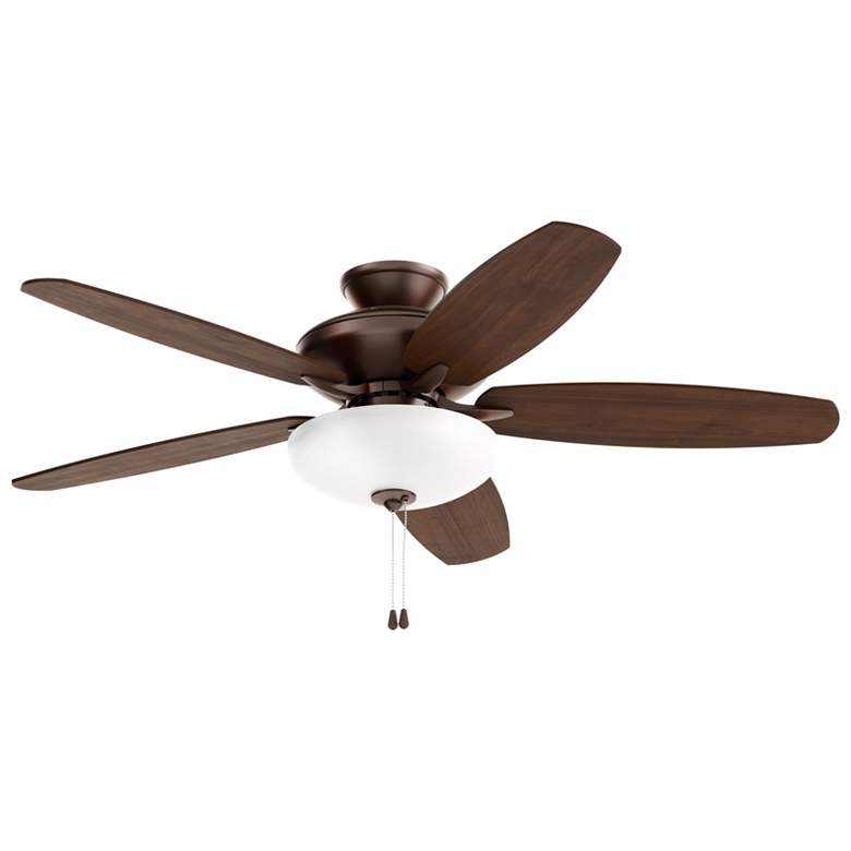 Image 2 52" Kichler Renew Oil-Brushed Bronze LED Hugger Fan