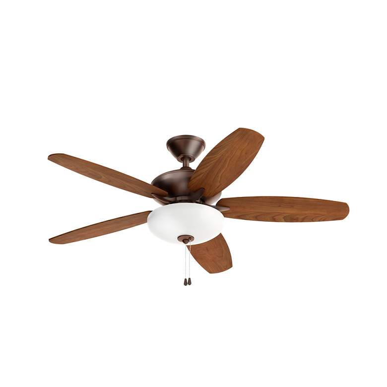 Image 3 52" Kichler Renew Oil-Brushed Bronze LED Hugger Fan more views