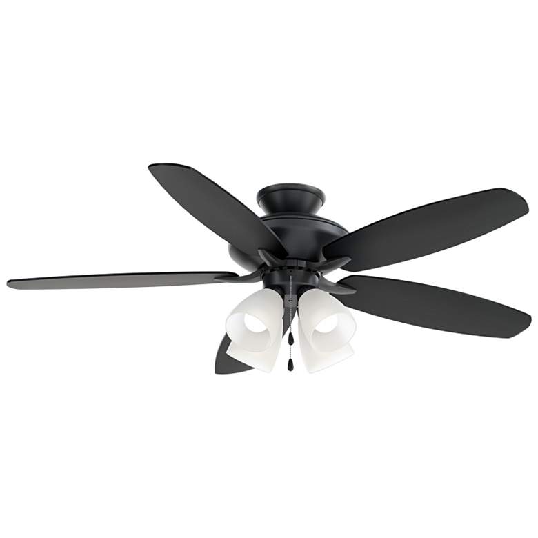 Image 3 52 inch Kichler Renew Premier Satin Black LED Ceiling Fan