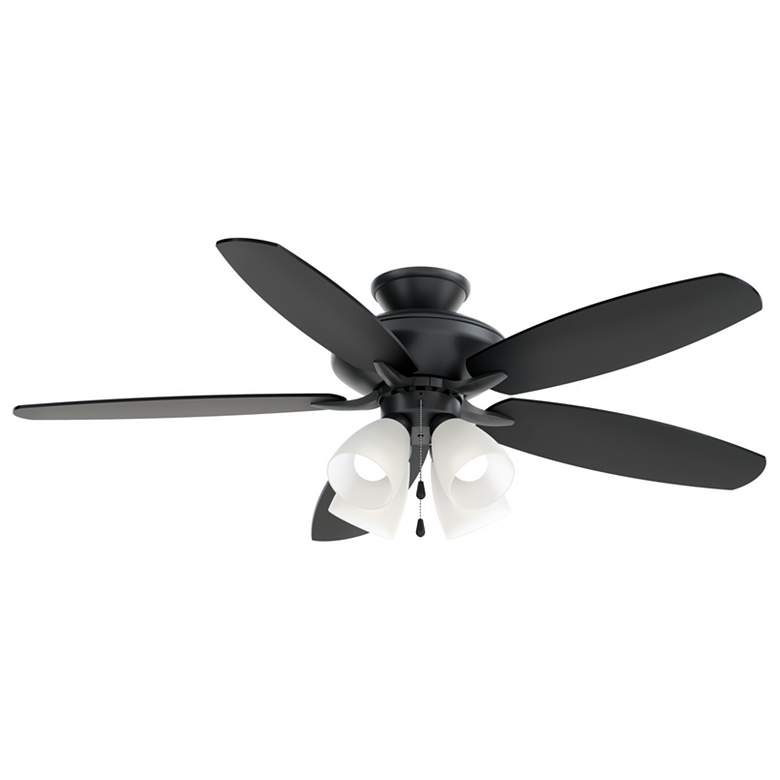 Image 3 52 inch Kichler Renew Premier Satin Black LED Ceiling Fan