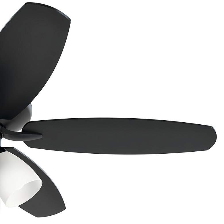 Image 6 52 inch Kichler Renew Premier Satin Black LED Ceiling Fan more views