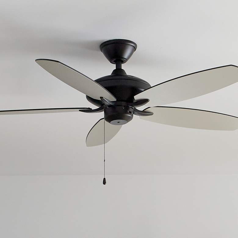 Image 2 52" Kichler Renew Satin Black Ceiling Fan