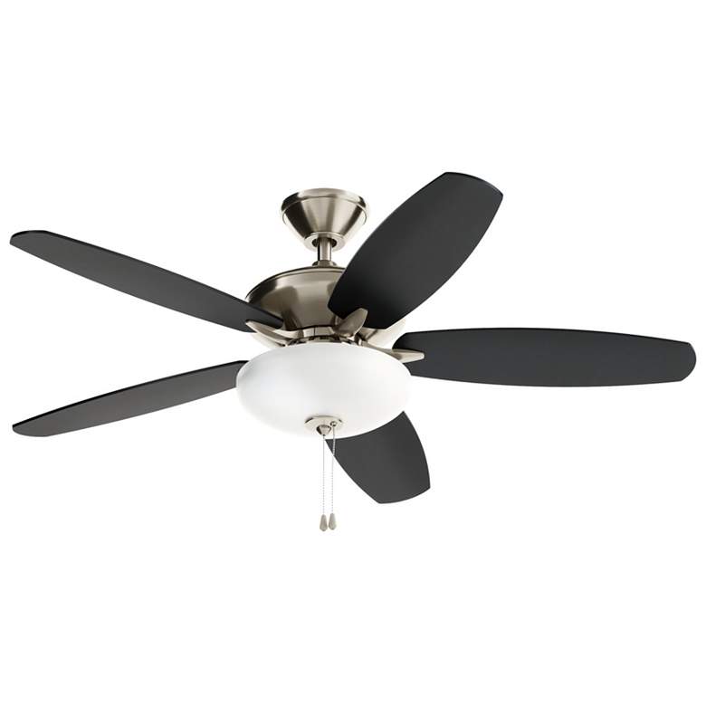 Image 3 52" Kichler Renew Select Brushed Steel 5-Blade LED Ceiling Fan more views