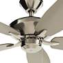 Thumbnail3 of 52" Kichler Renew Silver Finish Motor and Blades Ceiling Fan more views