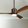 Thumbnail1 of 52" Kichler Ridley II Bronze LED Ceiling Fan with Wall Control