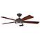 52" Kichler Starkk Olde Bronze Ceiling Fan