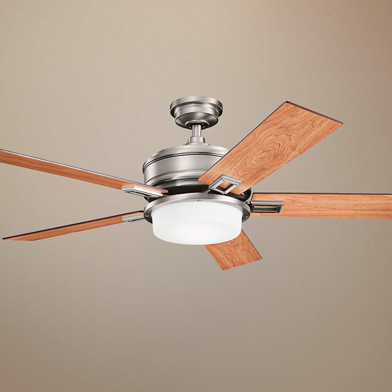 Image 1 52 inch Kichler Talbot Antique Pewter Ceiling Fan
