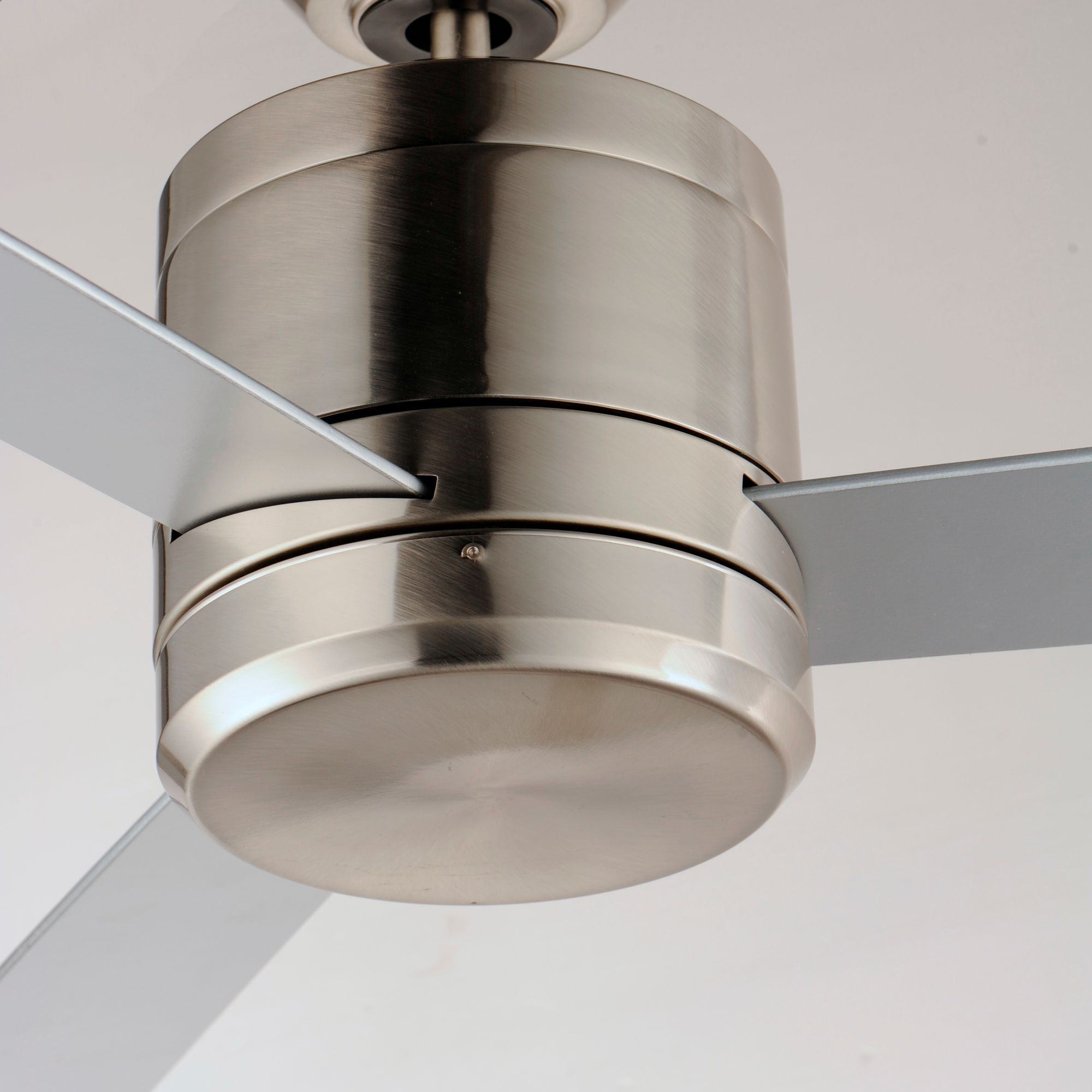 Image 6 52" Kichler Tanker Nickel Finish 3-Blade Outdoor Ceiling Fan more views
