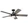 52" Kichler Tide Olde Bronze LED Outdoor Ceiling Fan with Remote