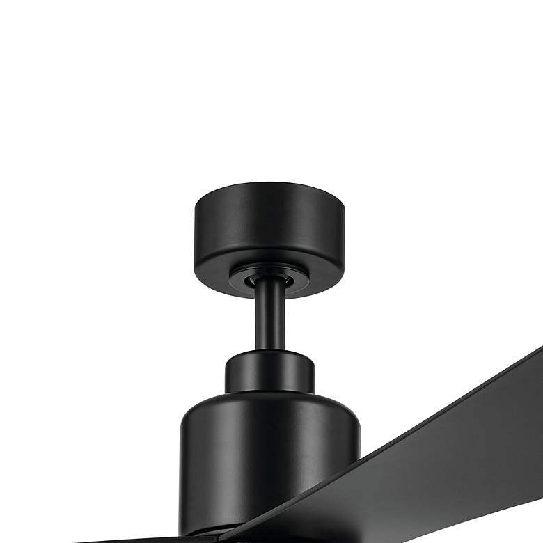 Image 4 52" Kichler True Satin Black Ceiling Fan more views