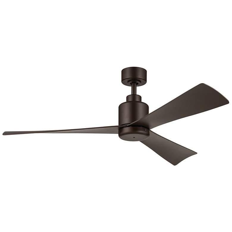 Image 2 52" Kichler True Satin Natural Bronze Ceiling Fan