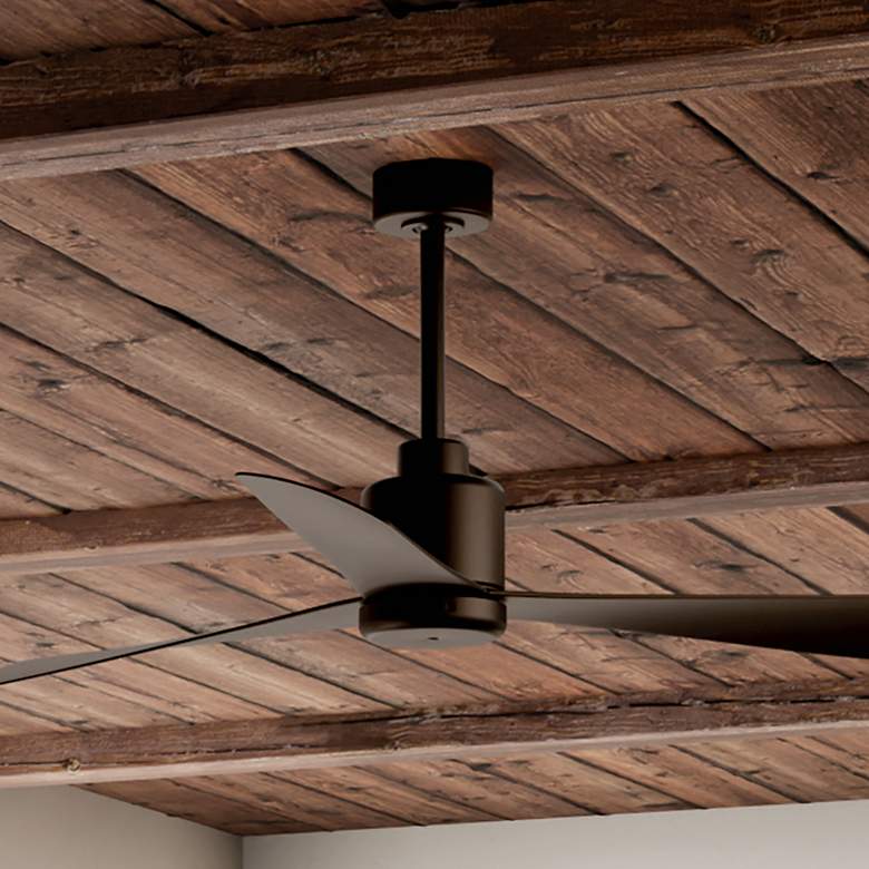 Image 1 52" Kichler True Satin Natural Bronze Ceiling Fan