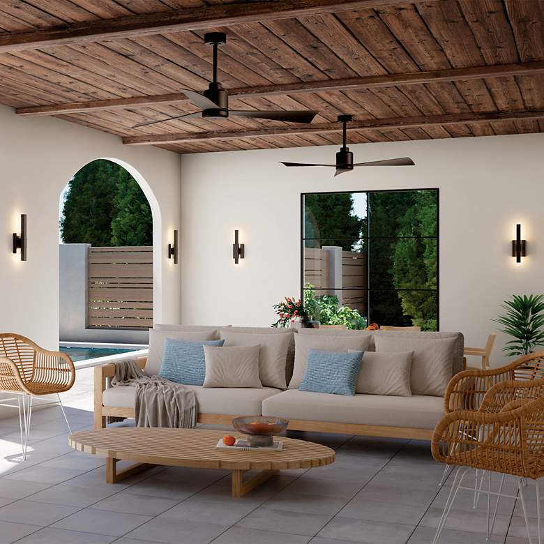 Image 7 52" Kichler True Satin Natural Bronze Ceiling Fan more views