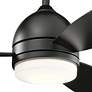 4_52" Kichler Vassar Satin Black LED Ceiling Fan more views