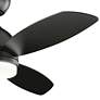 6_52" Kichler Vassar Satin Black LED Ceiling Fan more views